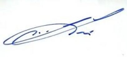 Justin Lin signature