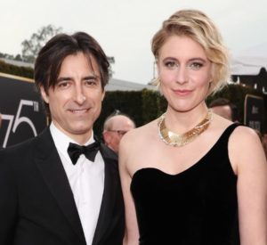 Noah Baumbach with partner Greta Gerwig