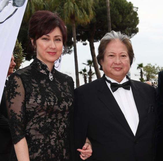 Sammo Hung with wife Joyce Godenzi