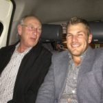 Aaron Finch with father Gary Finch