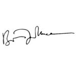 Boris Johnson signature