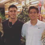Cody Bellinger with brother Cole Bellinger