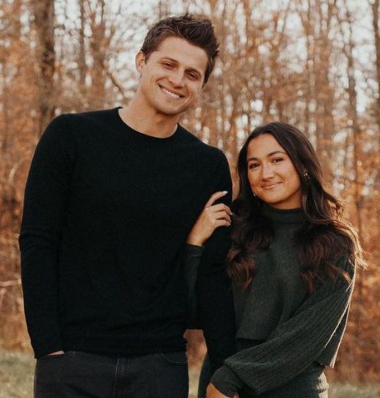 Corey Seager with wife Madisyn Seager