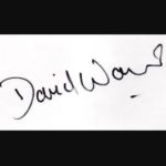 David Warner signature
