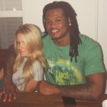 Dont'a Hightower with wife Morgan Hart