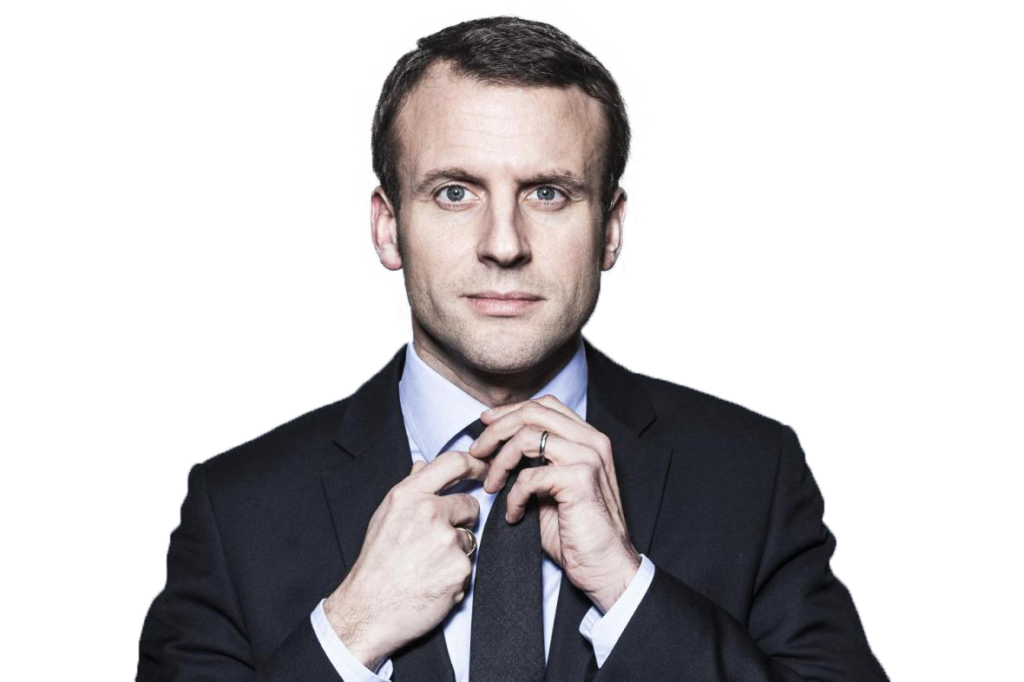 Emmanuel Macron transparent background png image