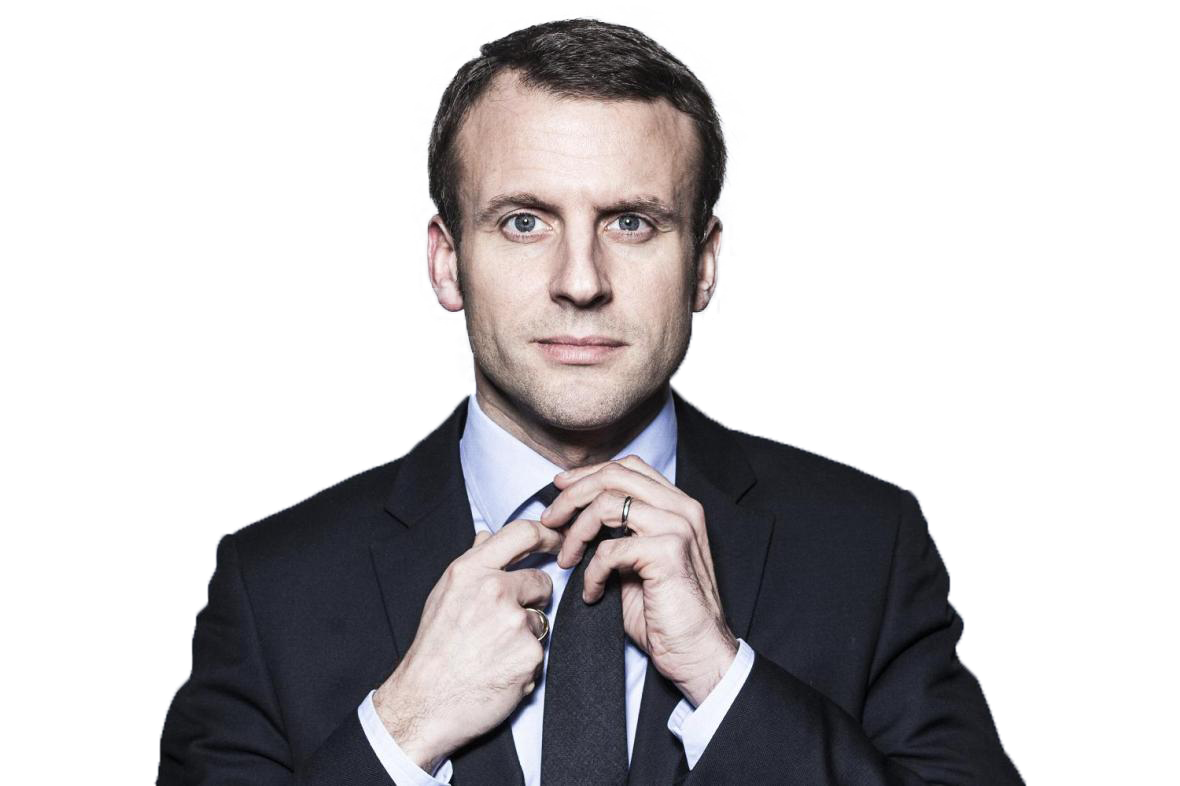 Emmanuel Macron transparent background png image Celebrities InfoSeeMedia