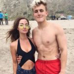 Erika Costell and Jake Paul dated image
