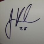 Justin Bethel signature