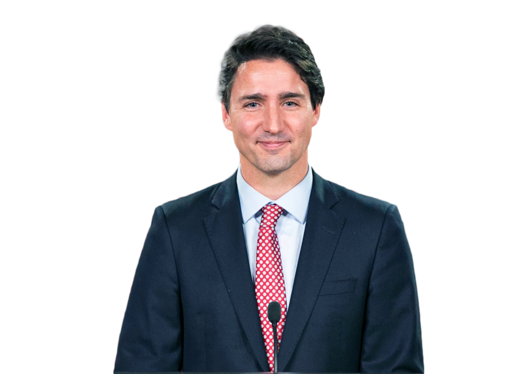 Justin Trudeau transparent background png image