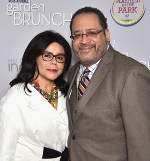 Michael Eric Dyson with wife Marcia Louise Dyson image