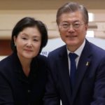 Moon Jae-in with wife Kim-Jeong-suk