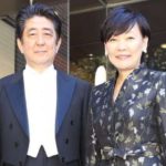 Shinzo Abe with wife Akie Abe