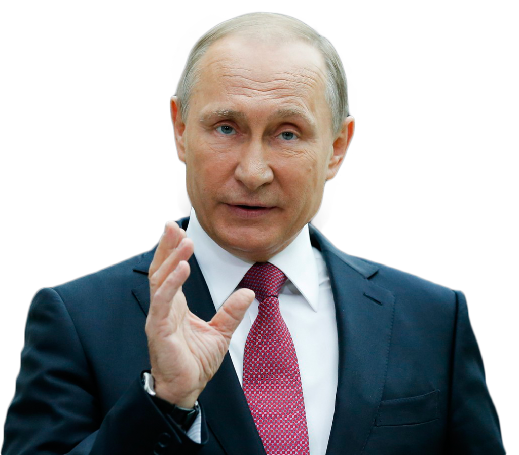 Vladimir Putin transparent background png image