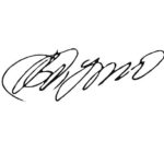 Vladimir Putin signature