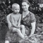 Vladimir Putin with mother Maria Ivanovna Putina