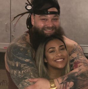 Bray Wyatt with partner JoJo Offerman image