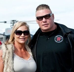 Brock Lesnar with wife Sable image