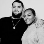 Fred VanVleet with wife Shontai Neal