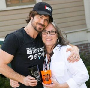 Ian Somerhalder with mother Edna Somerhalder image