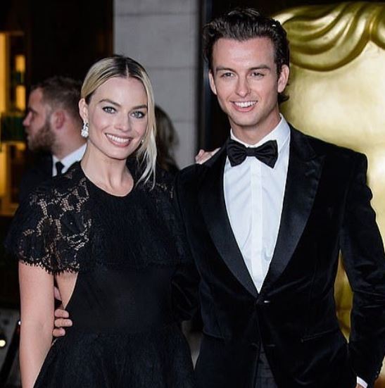 Margot Robbie with brother Cameron Robbie