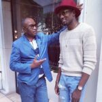 Serge Ibaka with his father Desiree Ibaka