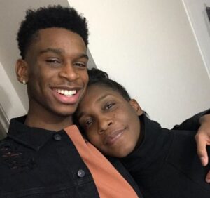 Shai Gilgeous-Alexander with mother Charmaine Gilgeous - Celebrities ...