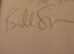 Bill Simmons signature