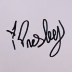 Isaak Presley signature