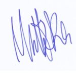 Matt LeBlanc signature