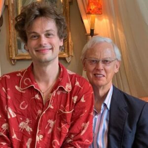 Matthew Gray Gubler with father John Gubler