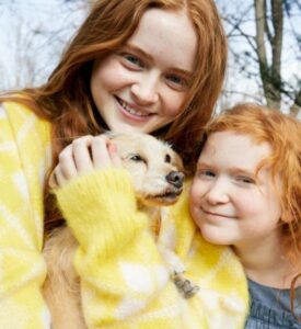 Sadie Sink with sister Jacey Sink
