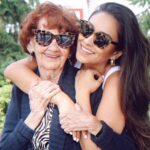 Shay Mitchell with her grandmother