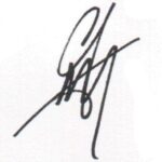 AJ McLean signature