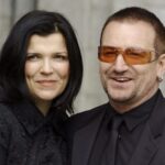 Bono with his wife Alison Hewson