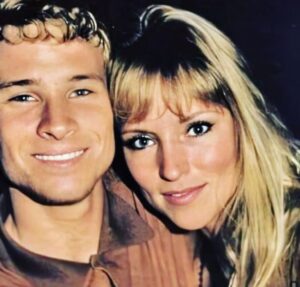 Brian Littrell with wife Leighanne Wallace old image