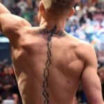 Conor McGregor back tattoos