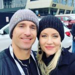 Drew Brees with wife Brittany Brees image