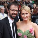 J K Rowling with husband Neil Murray image