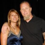 James Hetfield with wife Francesca Hetfield