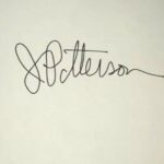 James Patterson signature