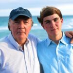 James Patterson with son Jack Patterson