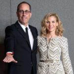 Jerry Seinfeld with his wife Jessica Seinfeld