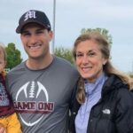 Kirk Cousins with mother Mary Ann Cousins
