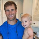 Kirk Cousins with son Turner Cousins