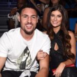 Klay Thompson with ex-girlfriend Hannah Stocking