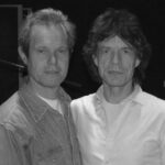 Mick Jagger with brother Chris Jagger
