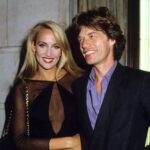 Mick Jagger with ex-girlfriend Jerry Hall