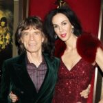 Mick Jagger with expired partner L'Wren Scott