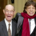 Mick Jagger with his father Joe Jagger
